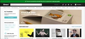 &quot;username on fiverr